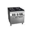 Fagor Kore 900 Series Gas 4 Burner with Gas Oven - C - G941H - Whisk Hospitality - C-G941H