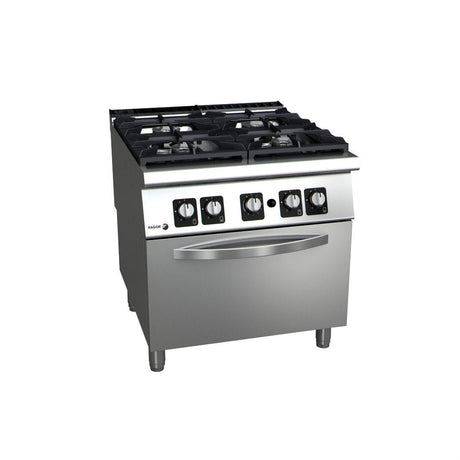 Fagor Kore 900 Series Gas 4 Burner with Gas Oven - C - G941H - Whisk Hospitality - C-G941H