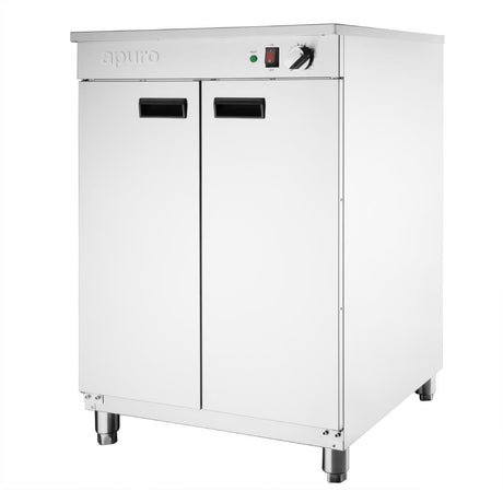 Apuro Double Door Plate Warmer GP452 - A - Whisk Hospitality - GP452-A