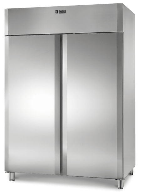 Italfridge IFF1400-2D 2 Door Upright Freezer - Whisk Hospitality - 3PA-7767-IFF1400-2D