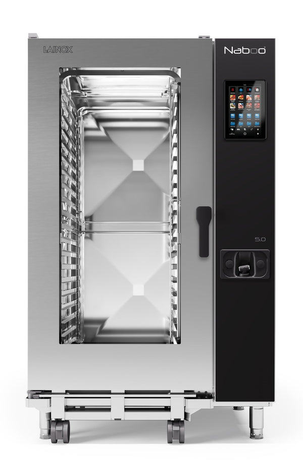 LAINOX 20 x 2/1GN Electric Direct Steam Combi Oven with Touch Screen Controls - Whisk Hospitality - NAE202B