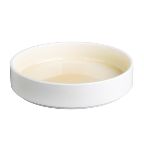 Olympia Fondant Bowl Lemon - 215mm 8 1/2" (Box 4) CU414 - Whisk Hospitality - CU414