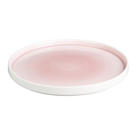 Olympia Fondant Plate Pink - 270mm 10 2/3" (Box 4) CU452 - Whisk Hospitality - CU452