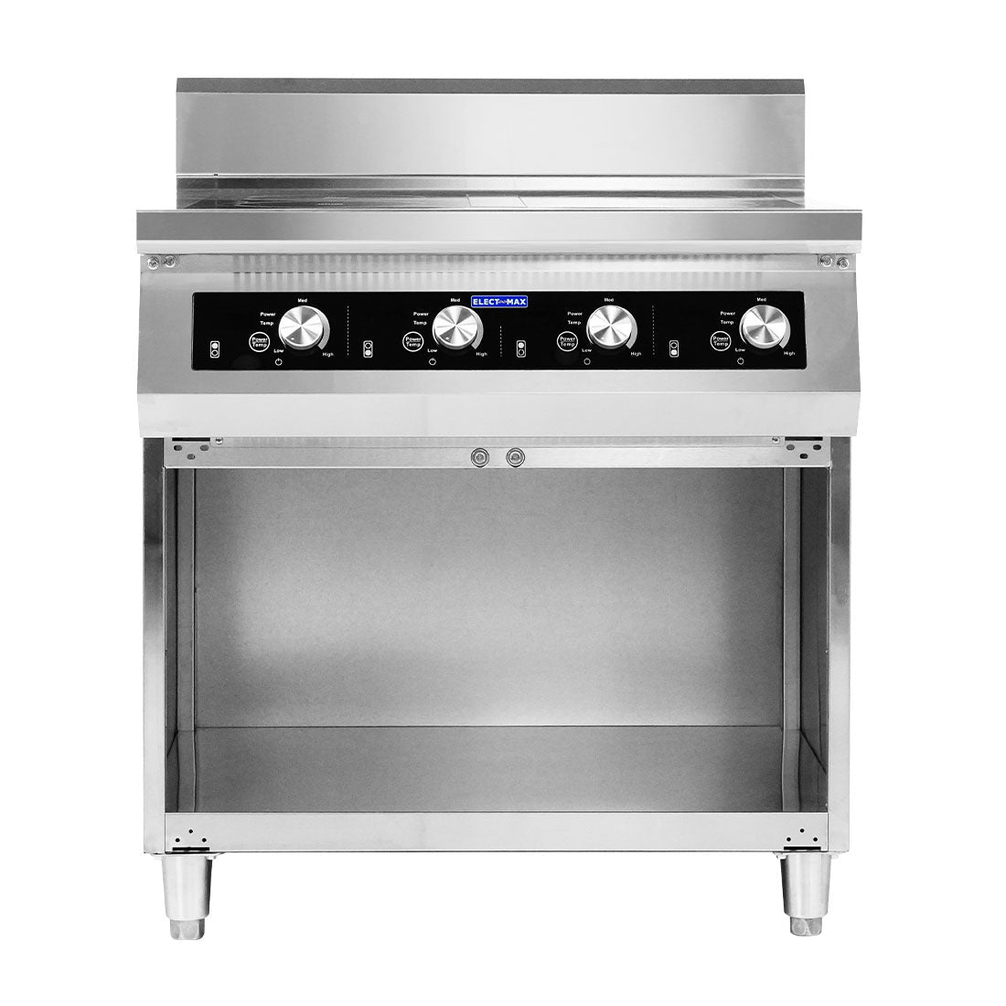Electmax 700 Series Induction 4 - Burner Cooker with Splashback EIC7 - 800P - Whisk Hospitality - EIC7-800P