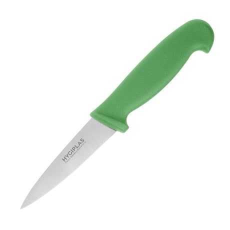 Hygiplas Paring Knife Green - 3 1/2" C866 - Whisk Hospitality - C866