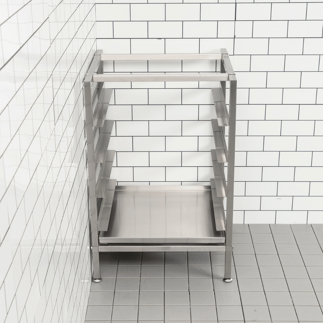 Modular System Dishwasher Basket Stand 4 Tray 406227 - Whisk Hospitality - 406227