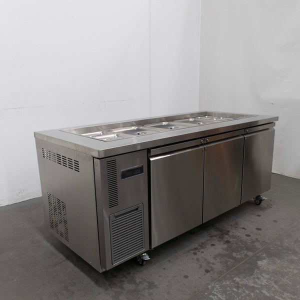 Austune CUS18-3 3 Door Salad Prep Fridge - Whisk Hospitality - 830989