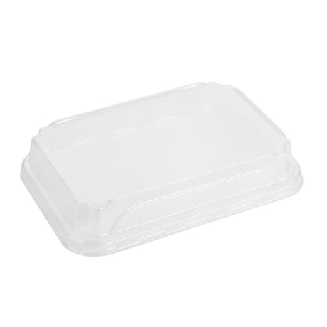 Fiesta Recyclable PET Lid for No 3 Sushi Tray (Pack 300) HX293 - Whisk Hospitality - HX293