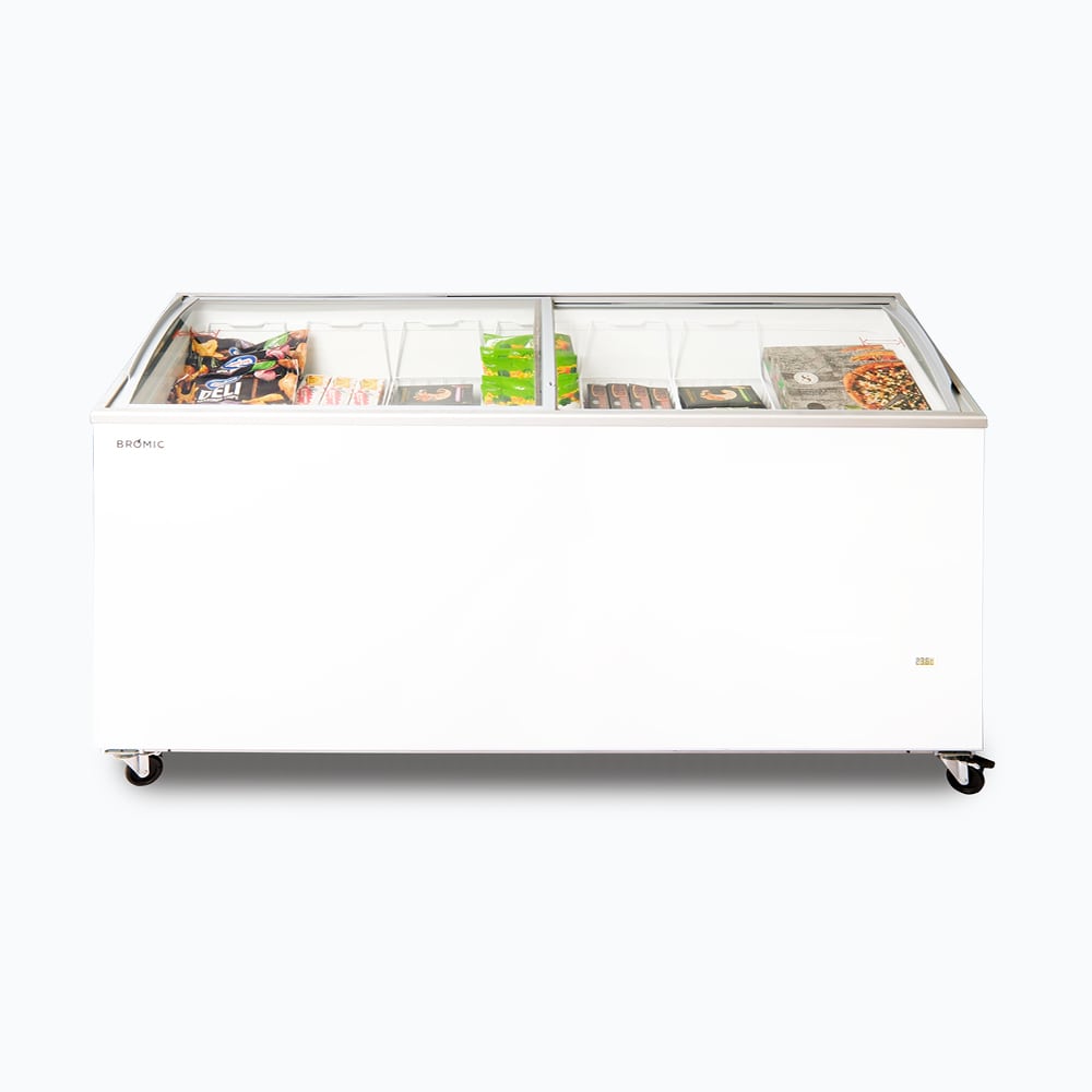 Bromic Display Chest Freezer - 555L - Curved Glass Top - Whisk Hospitality - CF0600ATCG-NR