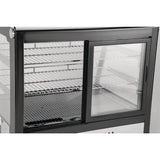 Polar G - Series Energy Efficient Countertop Food Display Fridge Black - 120Ltr GP292 - A - Whisk Hospitality - GP292-A