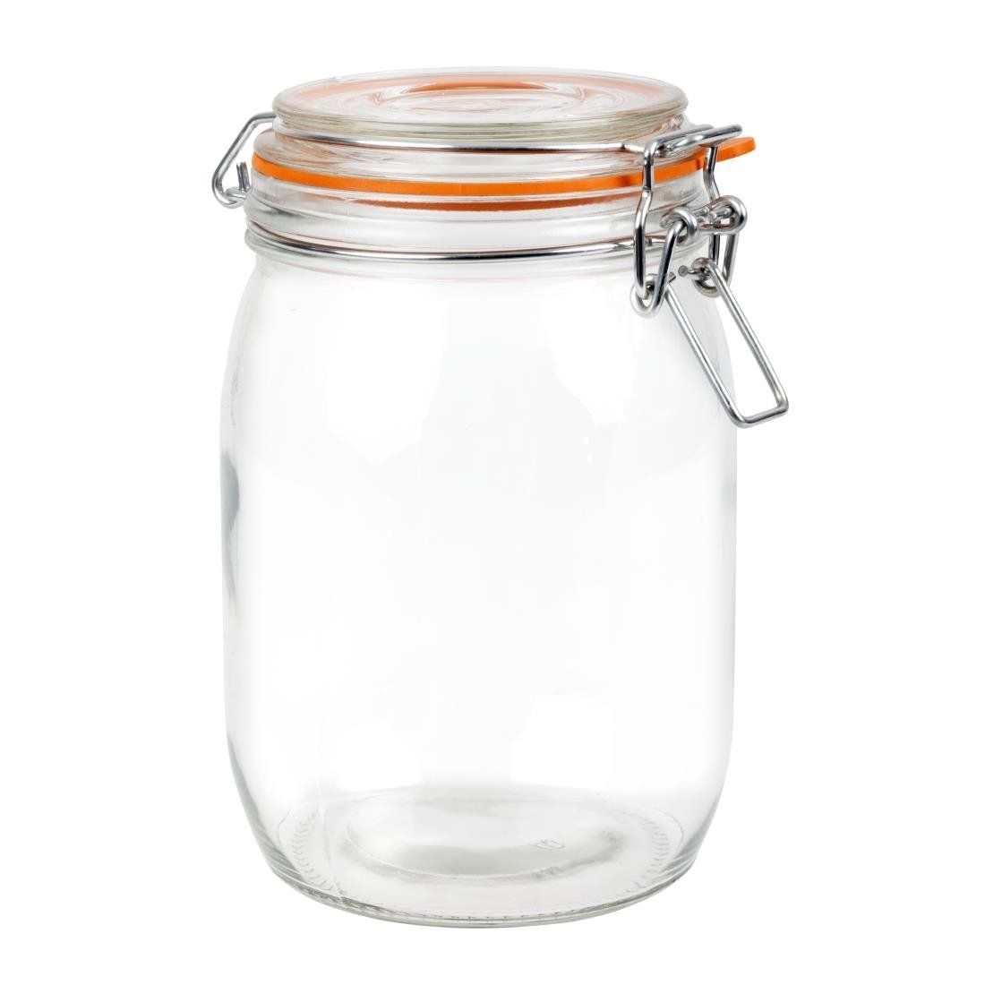 Vogue Preserve Jar - 1000ml 33 3/4fl oz P492 - Whisk Hospitality - P492