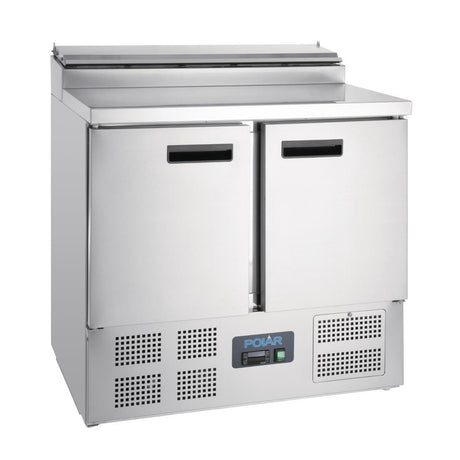 Polar G - Series Pizza Prep Counter Fridge 254Ltr G604 - A - Whisk Hospitality - G604-A