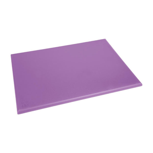 Hygiplas Extra Thick High Density Chopping Board Purple - 600x450x25mm FX104 - Whisk Hospitality - FX104