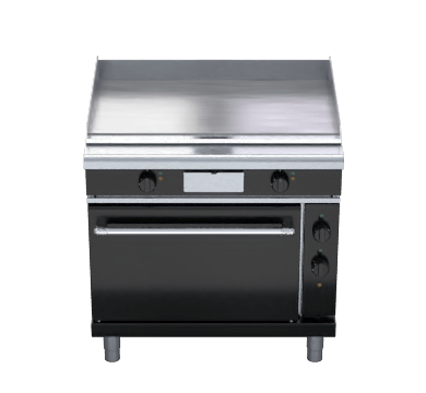 Waldorf Bold Gplb8910Ec 900Mm Electric Griddle Convection Oven Range Low Back Version - Whisk Hospitality - GPLB8910EC