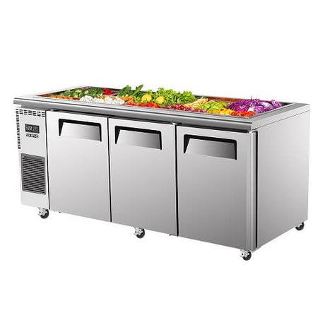 Skipio SSR18 - 3 Salad Side Prep Table 1800mm Wide - Whisk Hospitality - SSR18-3