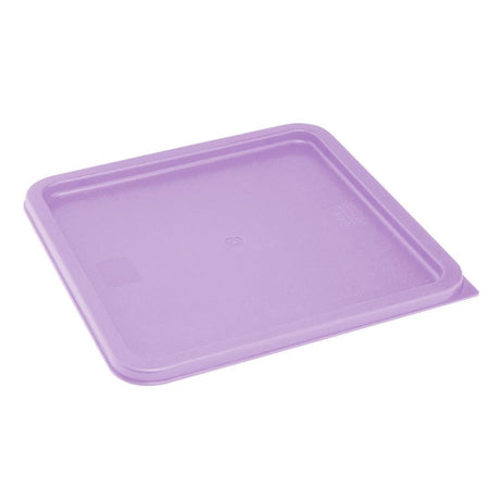 Hygiplas Square Purple Lid for - 10/15/20Ltr HY427 - Whisk Hospitality - HY427