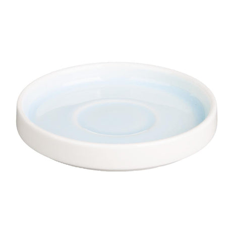 Olympia Fondant Saucer Aqua - 115mm 4 1/2" for CU182 (Box 6) CU183 - Whisk Hospitality - CU183