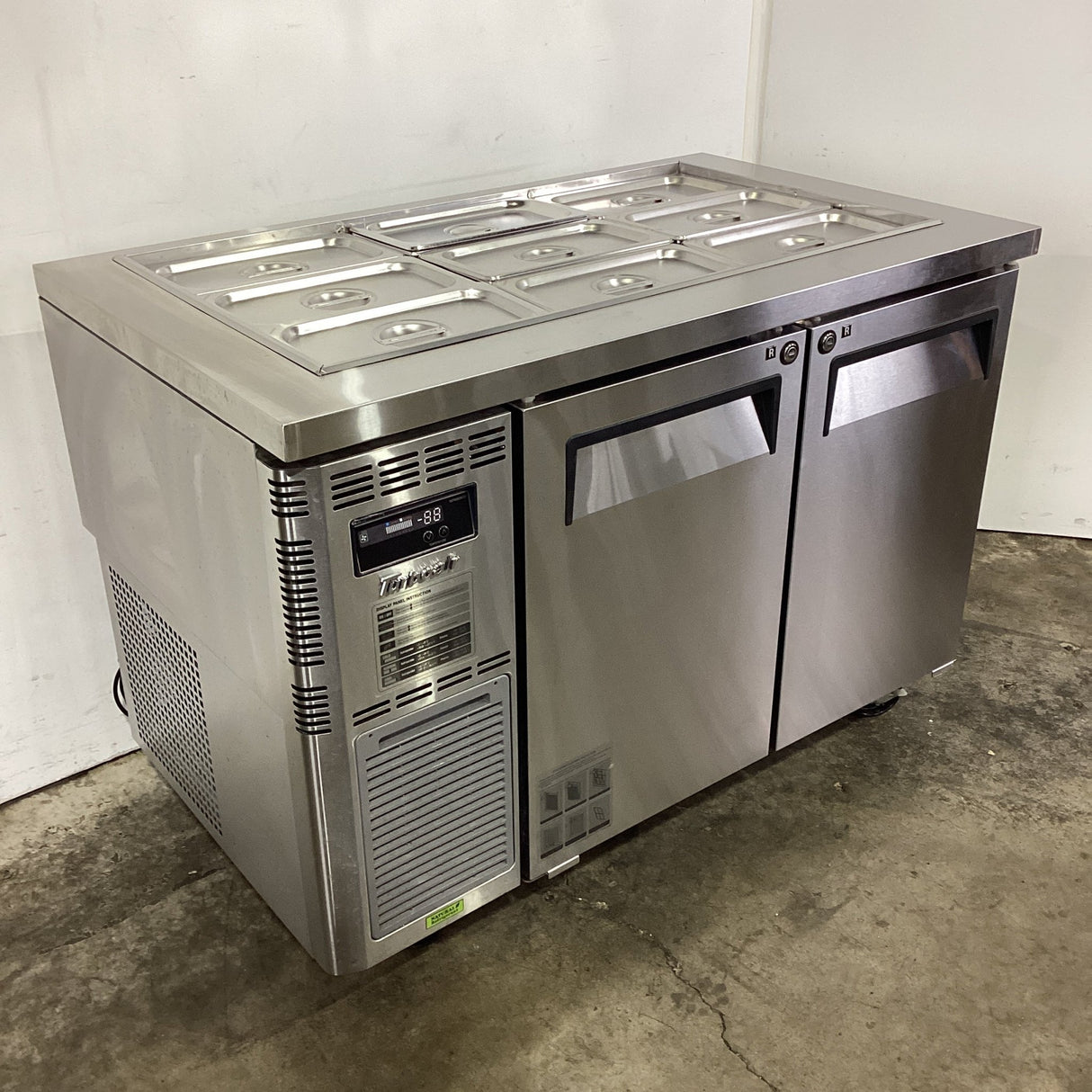 Turbo Air KSR12 - 2 - N Salad Prep Fridge - Whisk Hospitality - 846449
