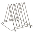 Hygiplas Stainless Steel Triangle Chopping Board Rack - 6x30mm J027 - Whisk Hospitality - J027