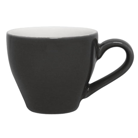 Olympia Cafe Espresso Cup Charcoal - 100ml (Box 12) GK072 - Whisk Hospitality - GK072