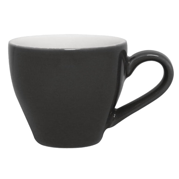 Olympia Cafe Espresso Cup Charcoal - 100ml (Box 12) GK072 - Whisk Hospitality - GK072