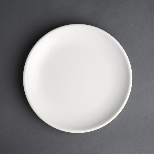Olympia Cafe Coupe Plate White - 205mm (Box 12) CG353 - Whisk Hospitality - CG353