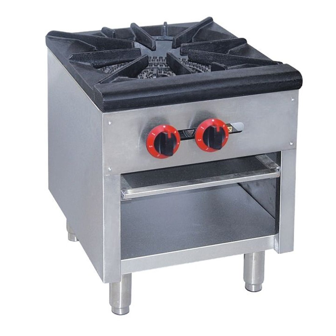 Gasmax Gas Dual Ring Single Burner Single Hob RB - 1ELPG - Whisk Hospitality - RB-1ELPG