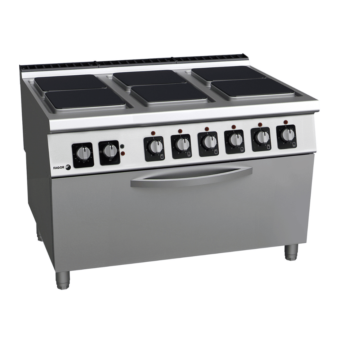 Fagor Kore 900 Series Electric 6 Burner with oven C - E961OP - Whisk Hospitality - C-E961OP