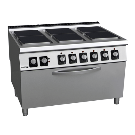 Fagor Kore 900 Series Electric 6 Burner with oven C - E961OP - Whisk Hospitality - C-E961OP