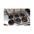 BARON Four Basket, Stainless Steel Noodle Insert for Pasta Cookers (M40). Complete with Baskets. - Whisk Hospitality - NOODLE INSERT