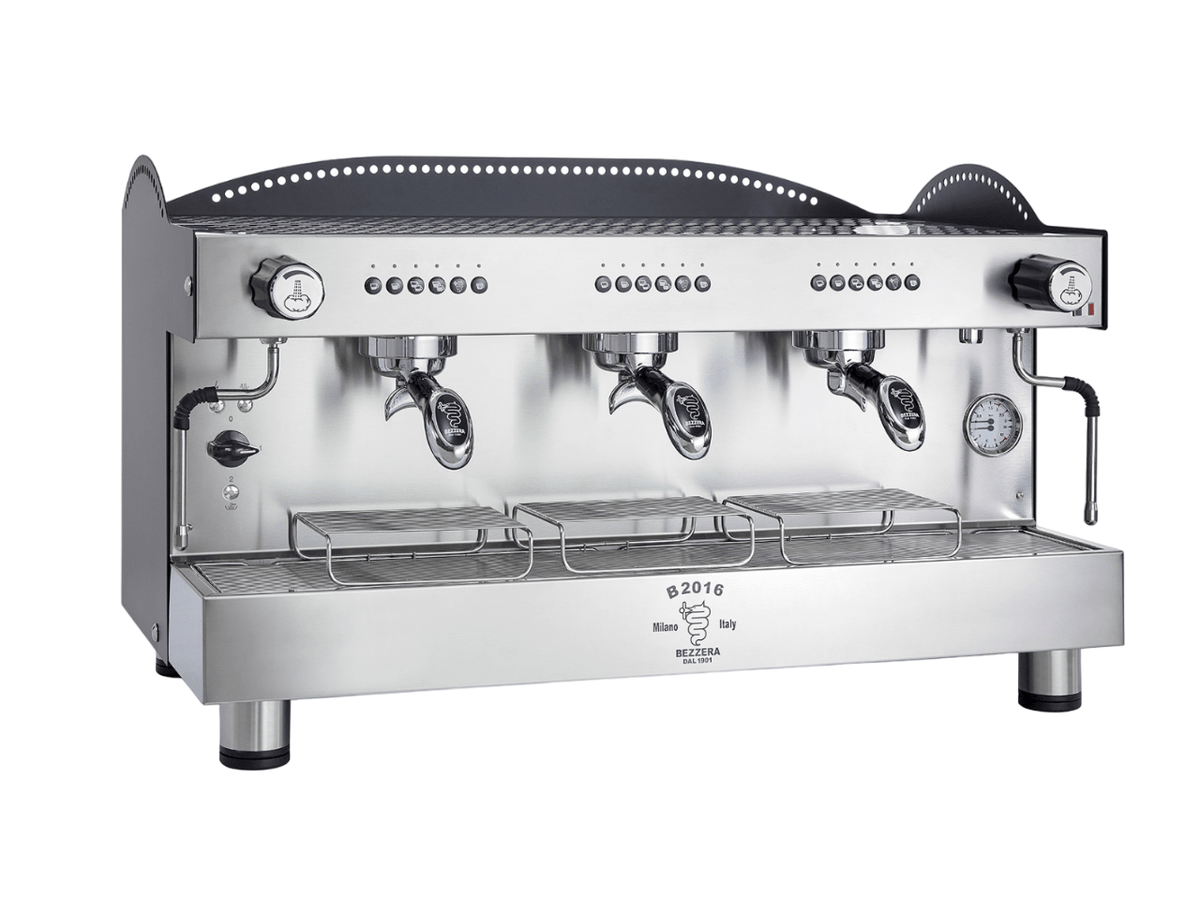 Bezzera 3L Black 3 - Group Professional Espresso Machine BZB2016B3DE - Whisk Hospitality - BZB2016B3DE