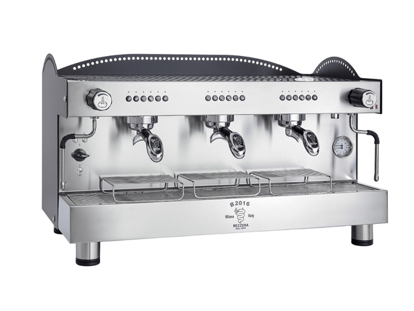 Bezzera 3L Black 3 - Group Professional Espresso Machine BZB2016B3DE - Whisk Hospitality - BZB2016B3DE