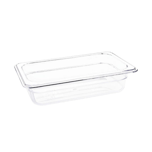 Vogue Clear Polycarbonate - GN 1/4 65mm U236 - Whisk Hospitality - U236