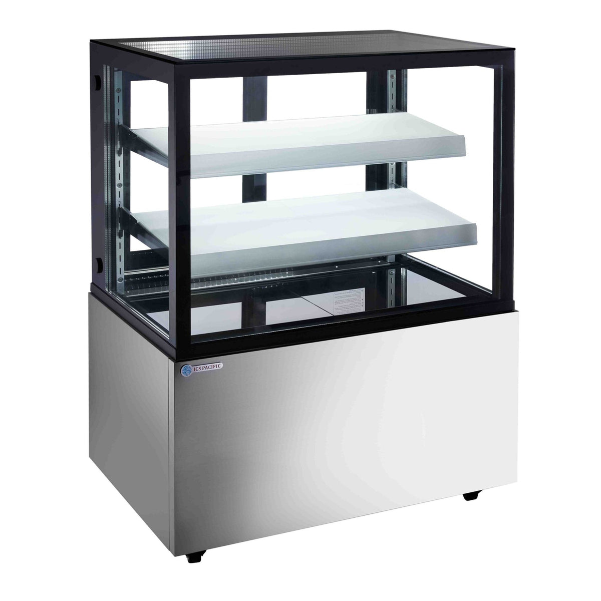 Novara 90A 300L Floor Standing Ambient Display - Stainless Steel - Whisk Hospitality - Novara-90A-SS