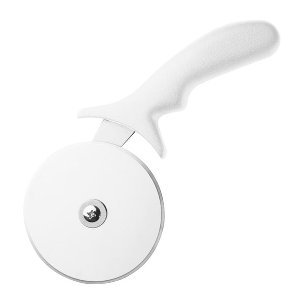 Hygiplas Pizza Wheel White - 102mm 4" FX133 - Whisk Hospitality - FX133