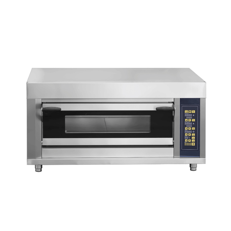 Bakermax Electric Deck Bakery Oven with steam -  ME2ST - 1 - Whisk Hospitality - ME2ST-1