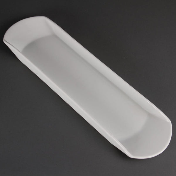 Olympia Whiteware Gondola Platter 560(W)x150(D)mm (Box 1) CC898 - Whisk Hospitality - CC898