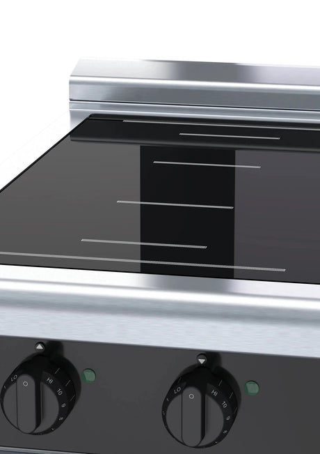 Waldorf Bold Inlb8200F Cd 450Mm Electric Induction Cooktop Low Back Version Cabinet Base - Whisk Hospitality - INLB8200F-CD