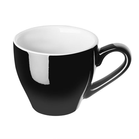 Olympia Cafe Espresso Cup Black - 100ml (Box 12) CU952 - Whisk Hospitality - CU952