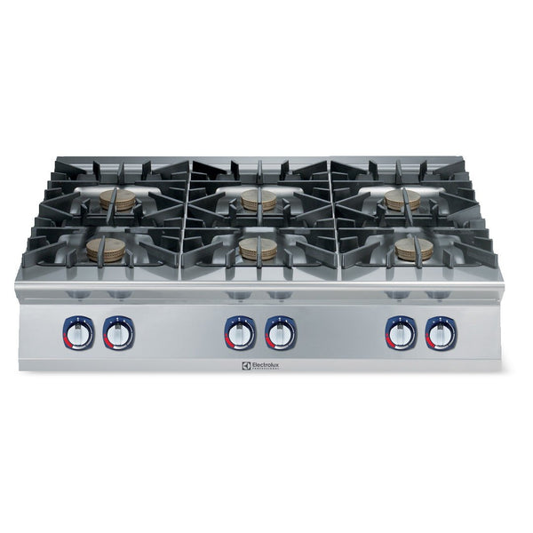 Electrolux 900XP 6 Burner Gas Cook Top 1200mm E9GCGL6C0M - Whisk Hospitality - E9GCGL6C0M