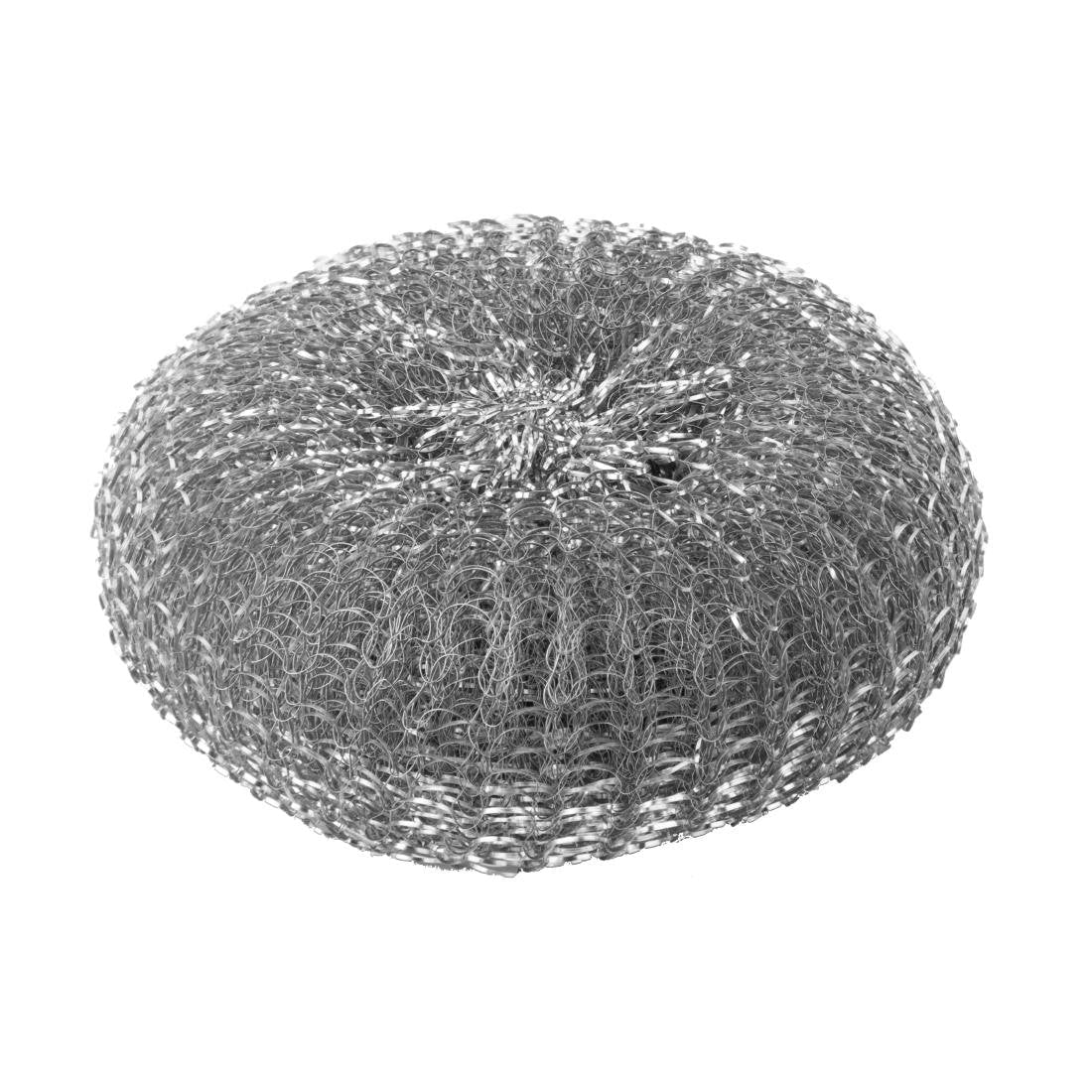 Jantex Galvanised Steel Scourer (Pack 10) HX268 - Whisk Hospitality - HX268