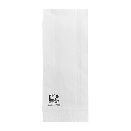 Fiesta Recyclable Foil Lined Paper Bag - 250x100x45mm (Pack 500) HY772 - Whisk Hospitality - HY772