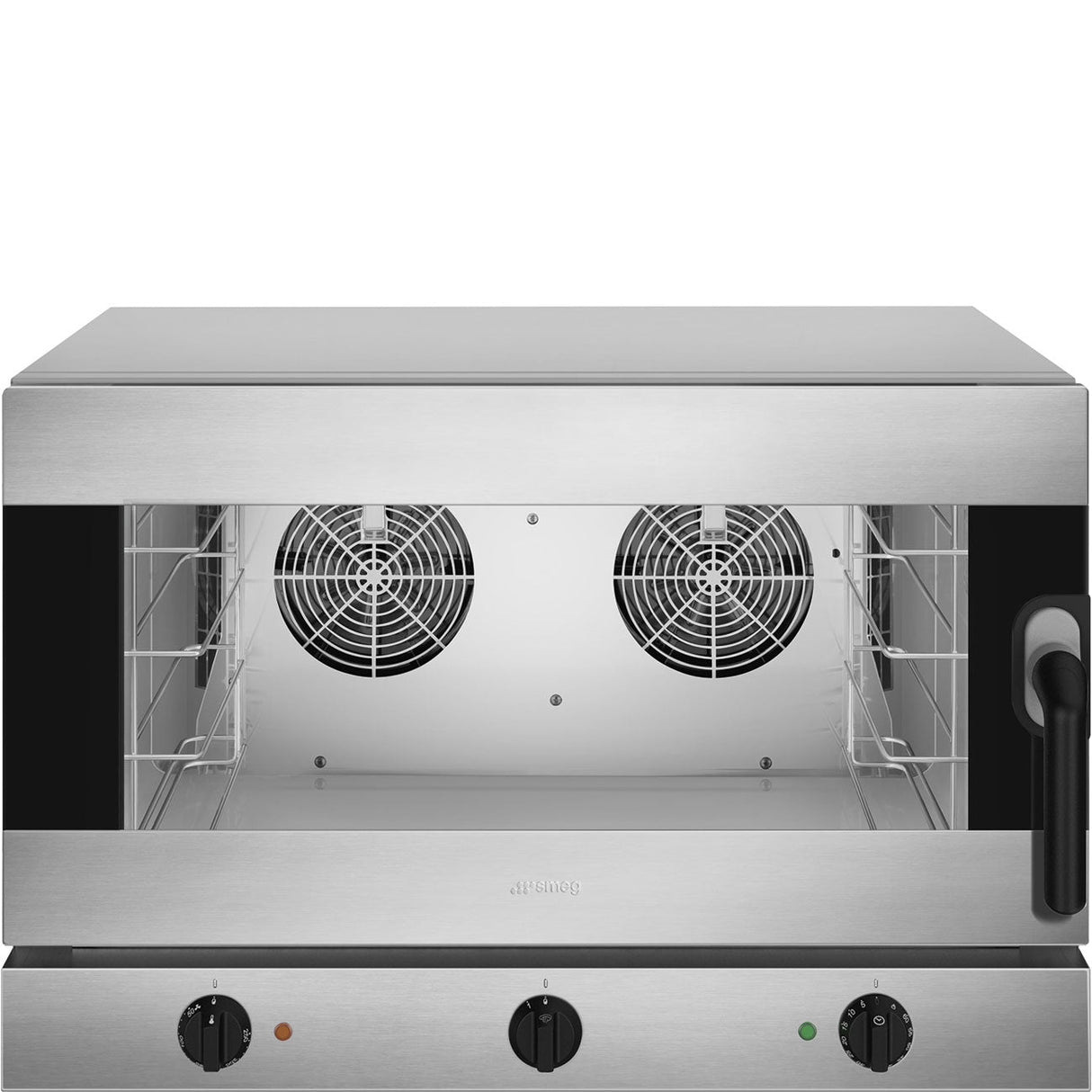 SMEG ALFA425H - 2 Humidified convection oven with side opening door - Three phase (single phase optional) Manual electromechanical controls 4 tray - Whisk Hospitality - ALFA425H-2
