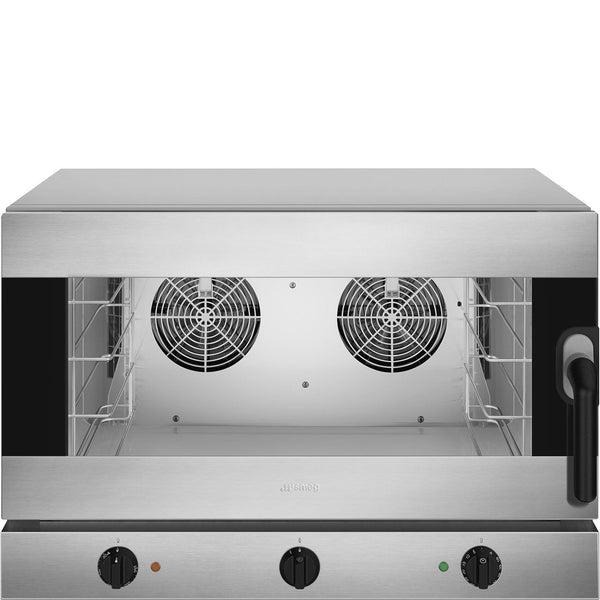 SMEG ALFA425H - 2 Humidified convection oven with side opening door - Three phase (single phase optional) Manual electromechanical controls 4 tray - Whisk Hospitality - ALFA425H-2