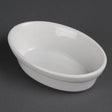 Olympia Whiteware Oval Pie Bowl - 44x145x104mm 1.7x5.7x4" (Box 6) DK806 - Whisk Hospitality - DK806