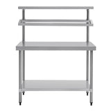 Vogue Prep Station St/St - 1200x600x1500mm 47 1/4 x23 1/2 x59" CB908 - Whisk Hospitality - CB908