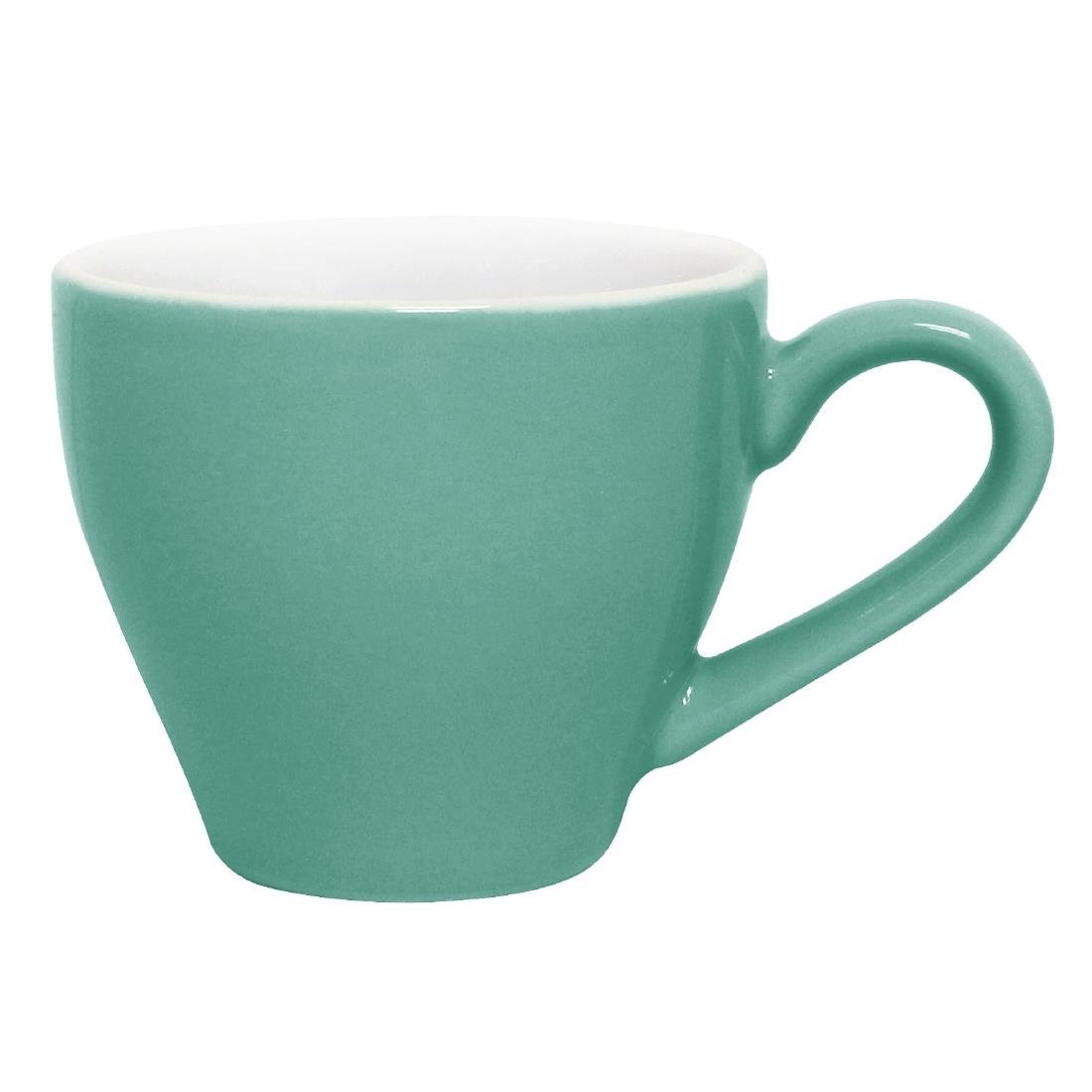 Olympia Cafe Espresso Cup Aqua - 100ml (Box 12) GL459 - Whisk Hospitality - GL459