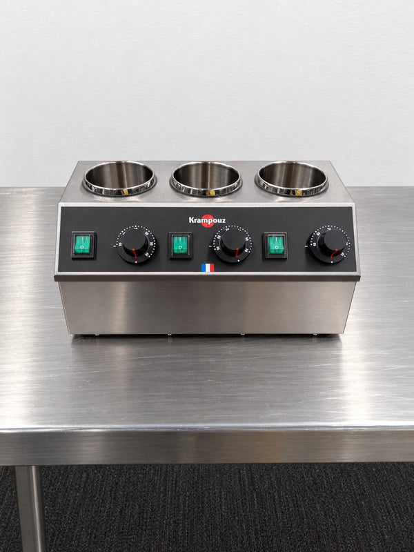 Krampouz BECIC3 Triple Sauce Warmer - Whisk Hospitality - 908229