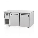 Skipio SUR15 - 2 Double Door Undercounter Fridge 425 Ltr - Whisk Hospitality - SUR15-2