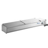 FED - X Salad Bench with Stainless Steel Lids - XVRX2000/380S - Whisk Hospitality - XVRX2000/380S